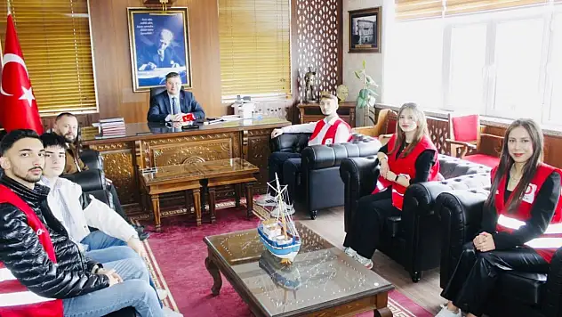 Kızılay'dan Uçar'a Ziyaret