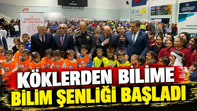 Köklerden Bilime Bilim Şenliği Başladı