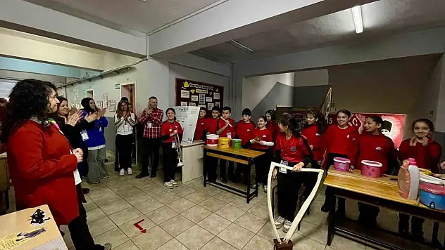 Köksal Toptan Ortaokulu'nda Bilim Fuarı Coşkusu