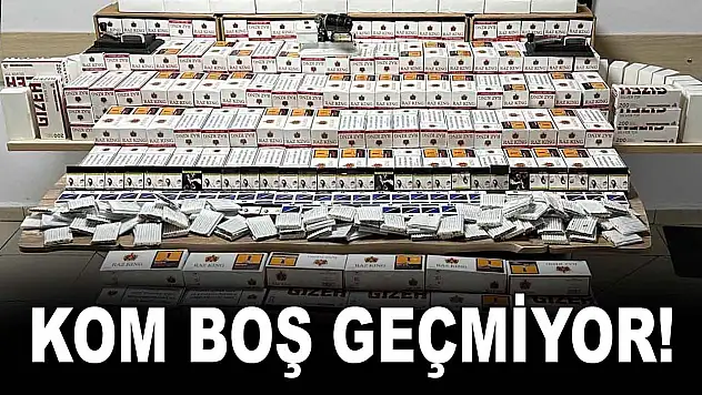 KOM Boş Geçmiyor!