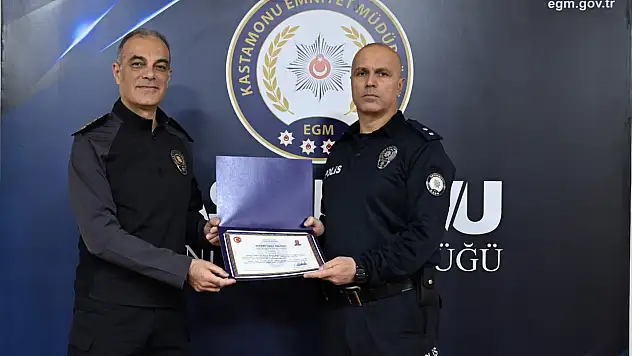 Komiser Mehmet Nurettin Üstün Emekliye Ayrıldı