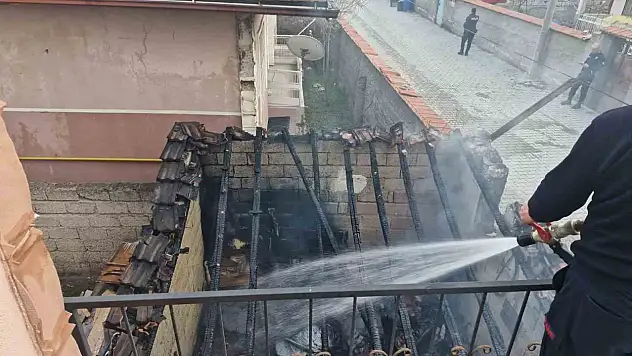 Çorum'da Korkutan Yangın