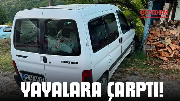 Kontrolden Çıkan Araç Yayalara Çarptı!