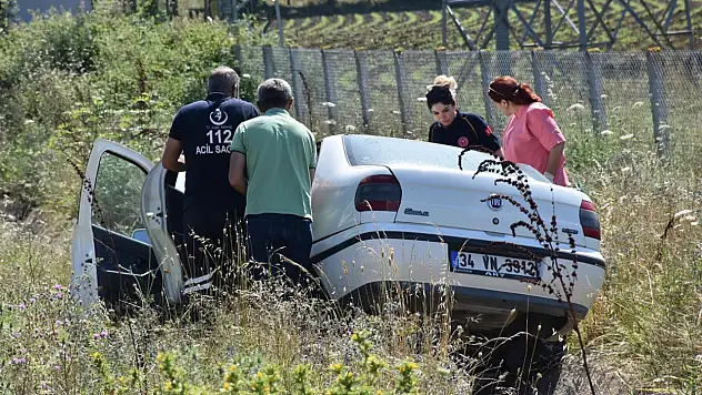 Kontrolden çıkan otomobil su kanalına sürüklendi: 7 yaralı