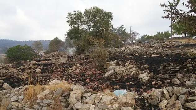 Köydeki Hasar Görüntülendi