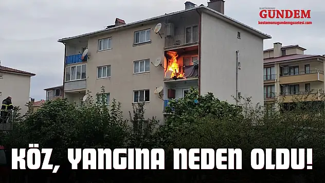 Köz, Yangına Neden Oldu!