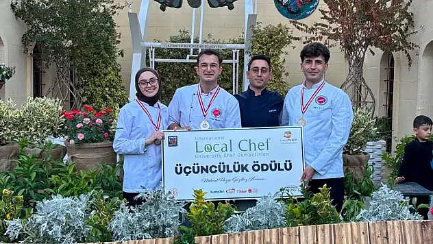KÜ'den GastroAntep'te Üçüncülük Başarısı