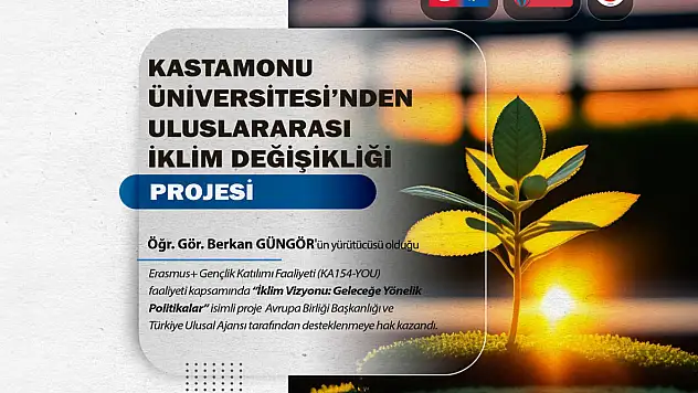 KÜ'den Uluslararası İklim Değişikliği Projesi