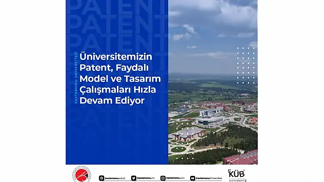 KÜ'nün patent çalışmaları hızla devam ediyor