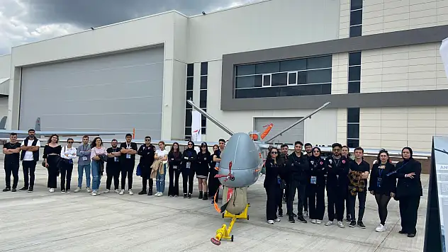 KÜ öğrencileri TUSAŞ'ı (TAI) gezdi