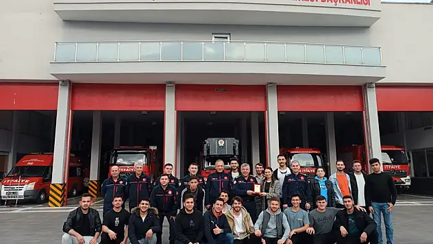 KÜ Öğrencilerine Temel İtfaiye Eğitimi Verildi