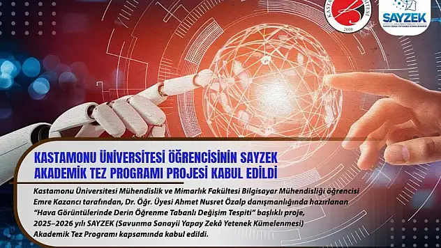 KÜ, Öğrencisinden Proje Başarısı