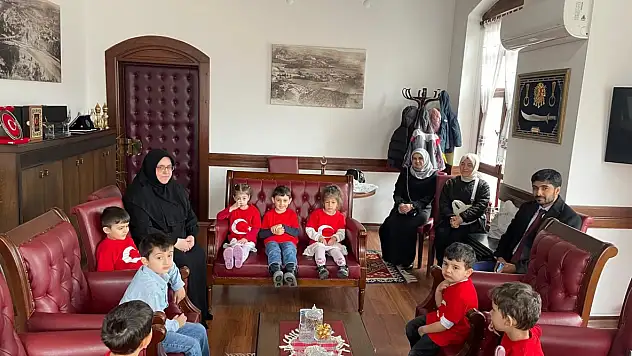 Kur'an Kursu Öğrencilerinden Araç Belediyesi'ne Ziyaret
