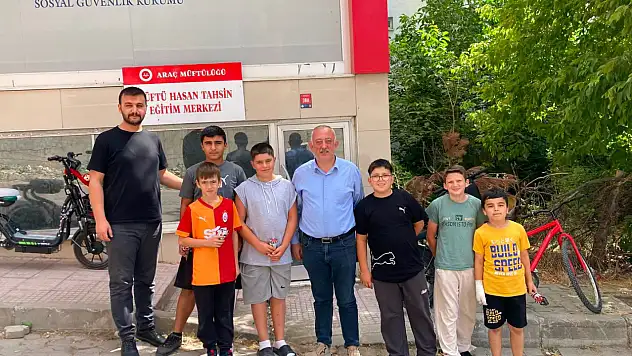 Kur'an Kursu Öğrencilerine Ziyaret