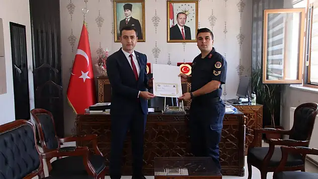 Küre'de Başarılı Kamu Personellerine 'Başarı Belgesi' Takdim Edildi