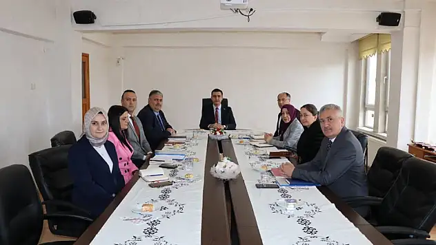 Küre'de Eğitim Öğretim Toplantısı Yapıldı