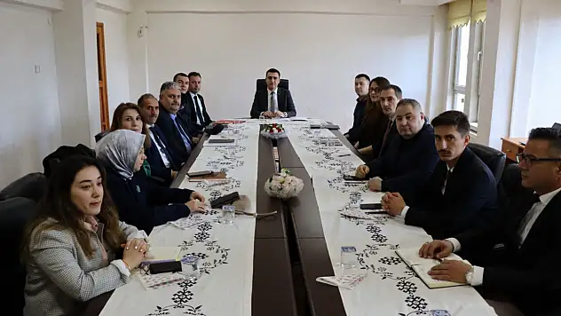 Küre'de İlçe İdare Şube Başkanları Toplantısı