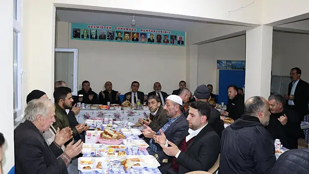Küre'de Köy Sakinleri İftarda Buluştu