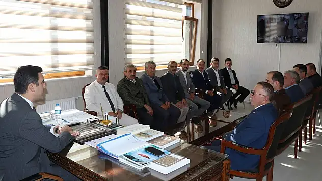 Küre'de Muhtarlar Günü Kutlandı