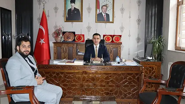 Küre İlçe Müftüsü Özbek'ten Kaymakam Çakır'a Ziyaret