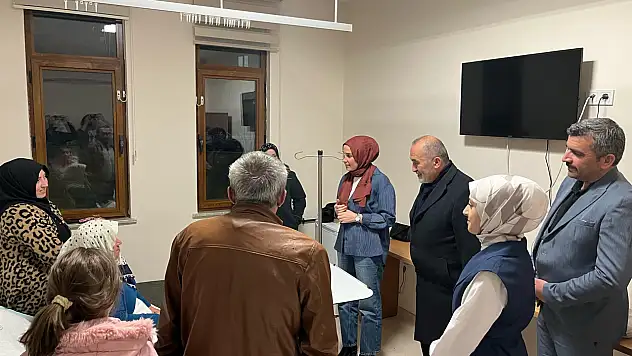 Küre Kaymakamı Aslan'dan Hastane Ziyareti