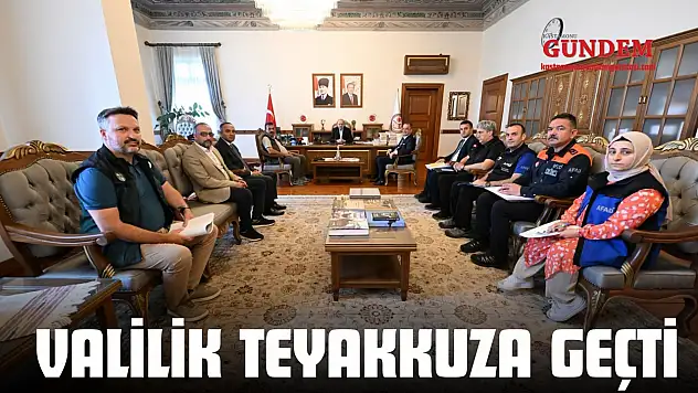 Kuvvetli Yağış Alarmı! Valilik Teyakkuza Geçti
