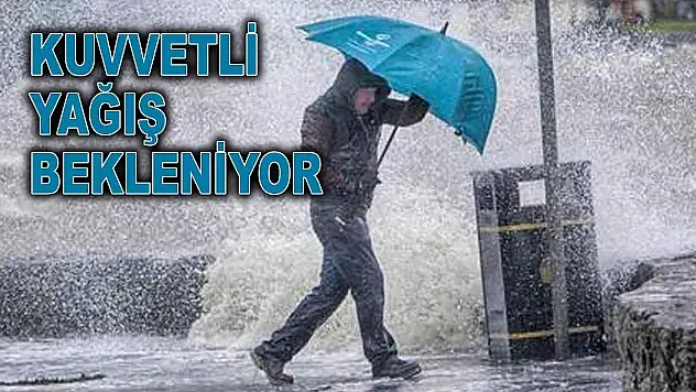 Kuvvetli Yağış Bekleniyor