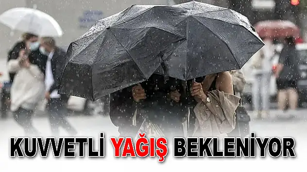 Kuvvetli Yağış Bekleniyor
