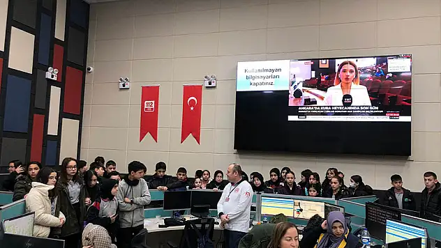 KUZEYKENT ORTAOKULU ÖĞRENCİLERİ 'Acil çağrı hattını meşgul etmek cana kıymaktır'