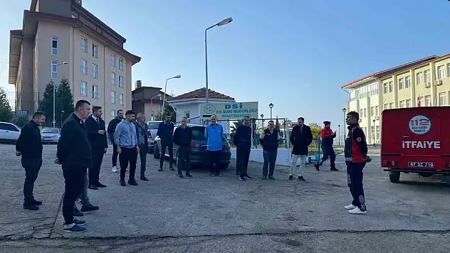 KYK Yurdunda Yangın Tatbikatı