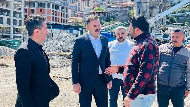 Lavuar Alanında Çalışmalar Başladı