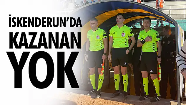 Maç Sonucu: İskenderunspor 1-1 Kastamonuspor