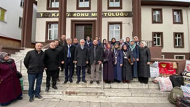 Manevi hizmet için gittiler