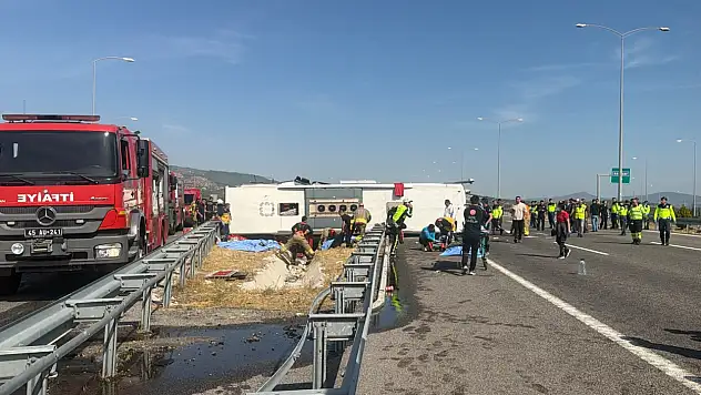 Manisa'da Katliam Gibi Kaza