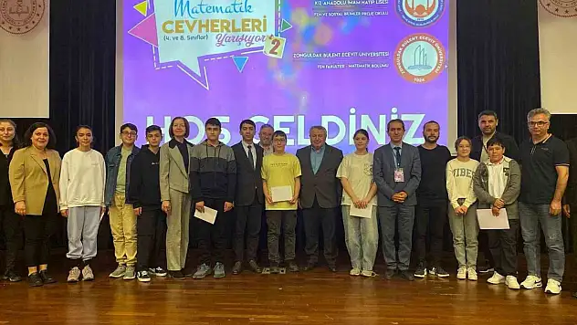Matematik Cevherleri Zonguldak'ta Yarıştı