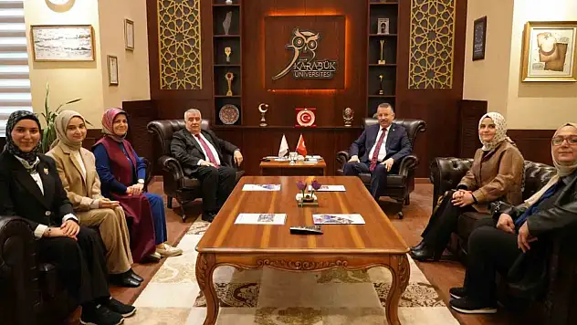 MEB Bakan Müşaviri Subaşı'ndan Rektör Kırışık'a Ziyaret