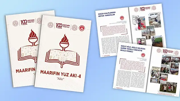 MEB'in Maarifin Yüz Akı Dergisinin Dördüncü Sayısında 'Aile' Teması İşlendi