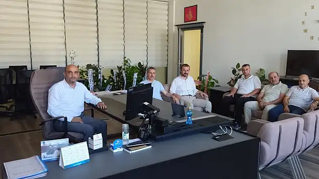 Memur-Sen Tosya Temsilciliğinden İlçe Milli Eğitim Müdürü Sabuncu'ya Ziyaret