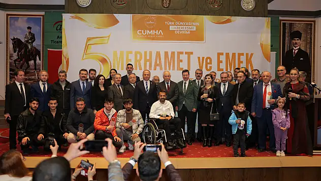 Merhamet ve Emek Ödülleri Verildi