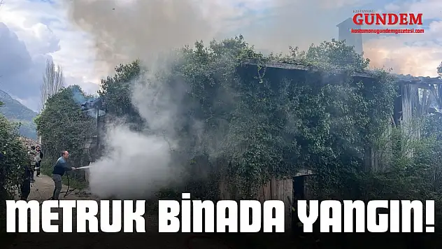 Metruk Binada Yangın!