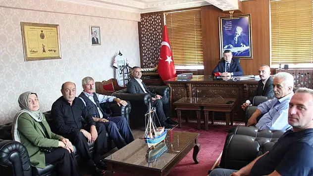 MHP İlçe Yönetiminden Kaymakam Uçar'a Ziyaret