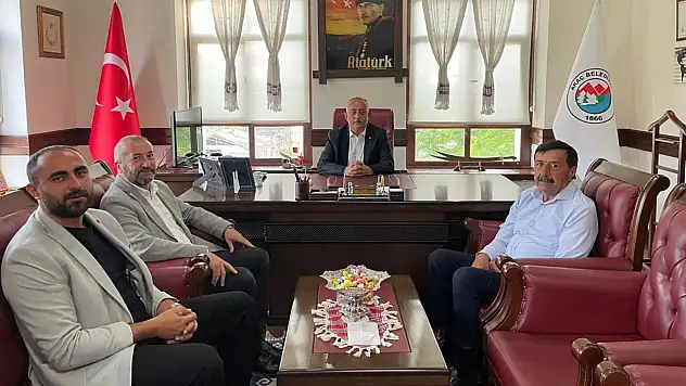 MHP'li Meclis Üyelerinden Başkan Yazkan'a Ziyaret