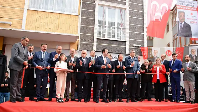 MHP Seydiler'de Seçim Ofisini Açtı