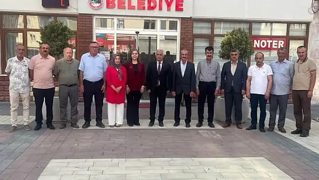 MHP Seydiler İlçe Yönetiminden Belediye Başkanı'na Ziyaret