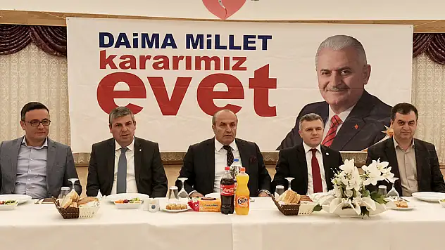 Milletvekili Çelik, Taşköprü'de muhtarlarla buluştu