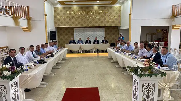 Milli Eğitim Müdürleri Pınarbaşı'nda toplandı