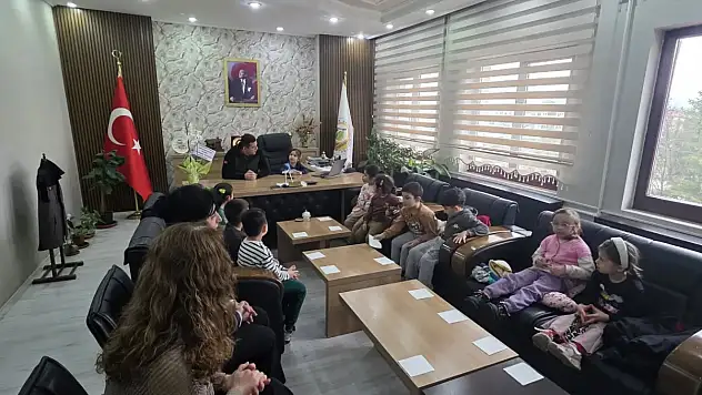 Miniklerden Orman İşletme Müdürlüğüne Ziyaret