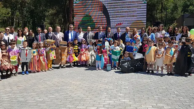 Miniklerden Türkiye Çevre Haftası etkinliği