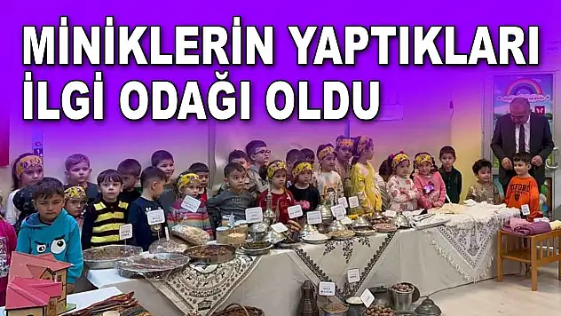 Miniklerin Yaptıkları İlgi Odağı Oldu