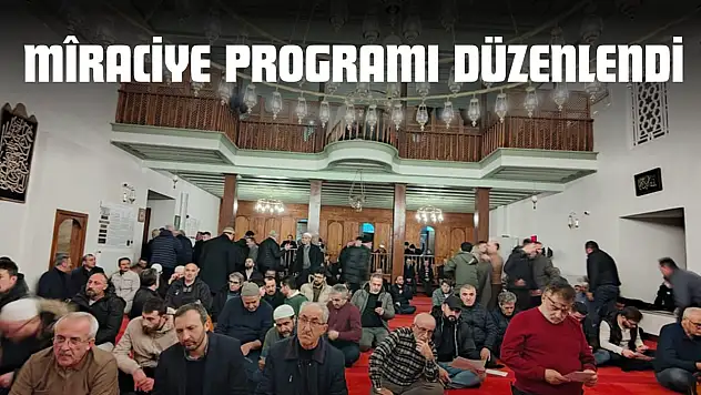 Mîraciye Programı Düzenlendi